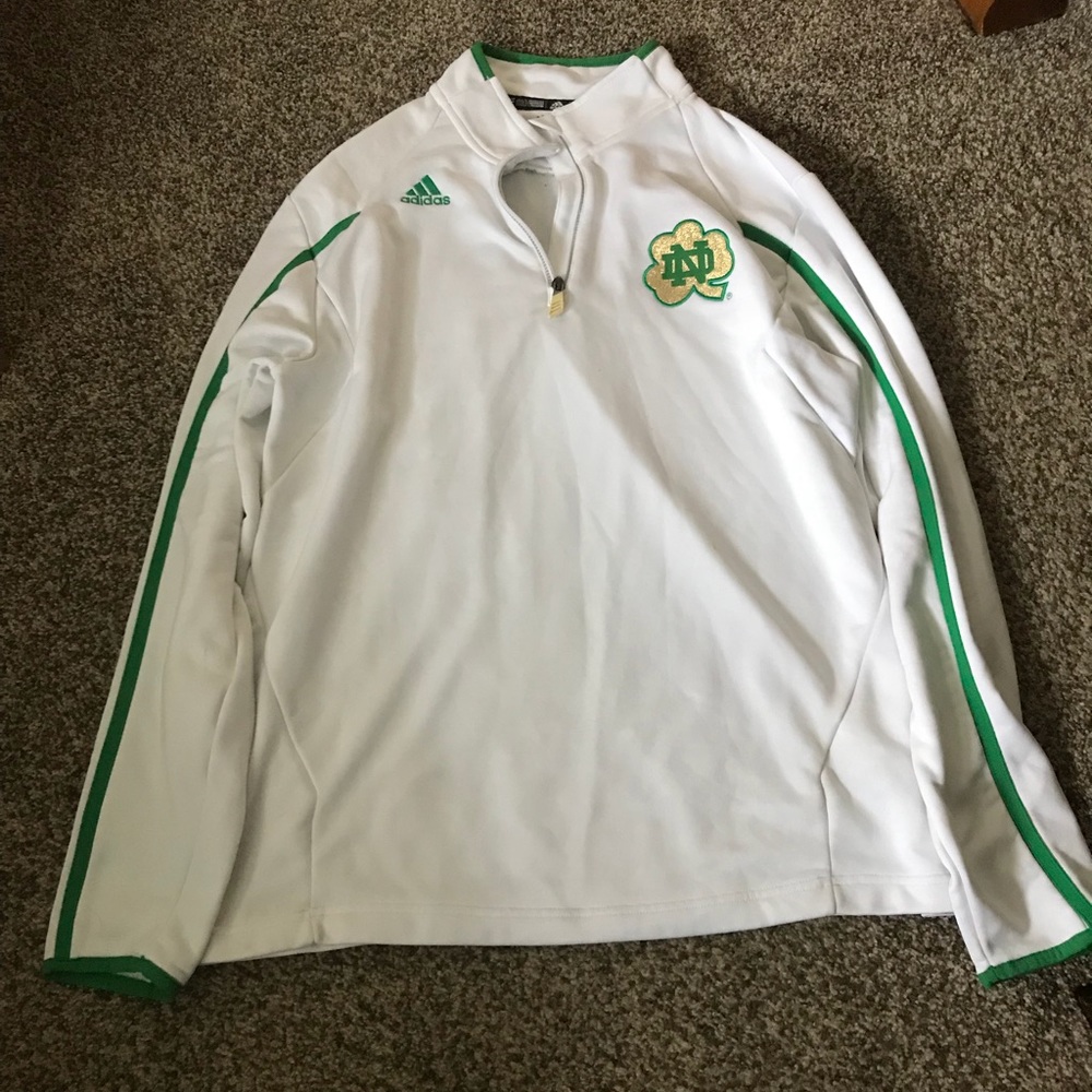 Notre Dame Half zip